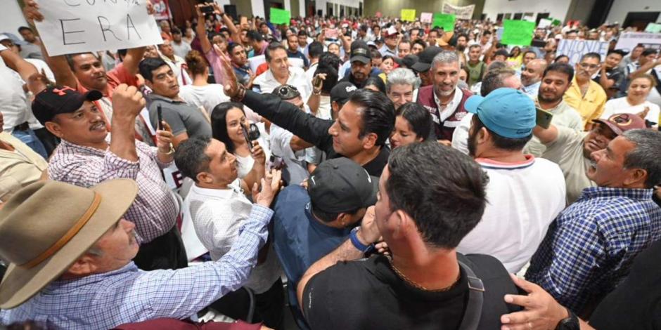 Eduardo Ramírez sostiene encuentro con transportistas de Chiapas.