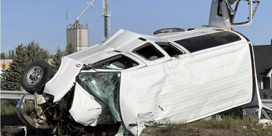 Mueran 6 trabajadores agrícolas en accidente en EU.