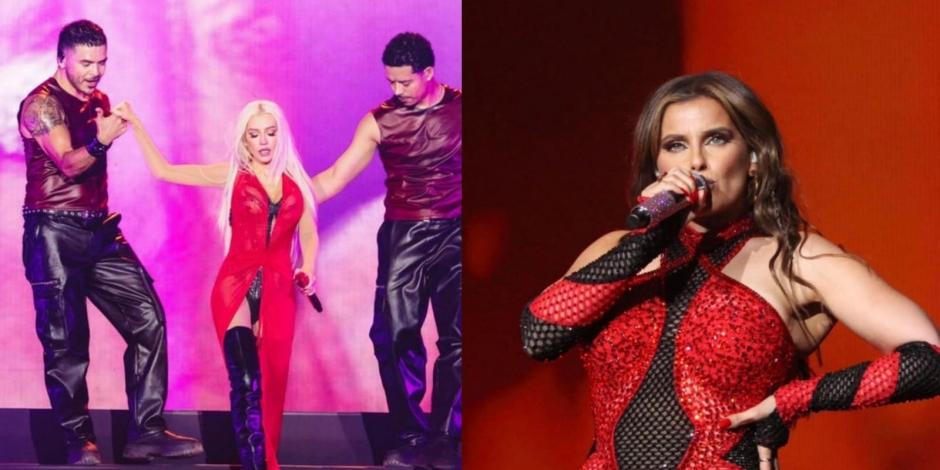 Critican los cuerpos de Nelly Furtado y Christina Aguilera y fans las defienden: 'déjenlas en paz'