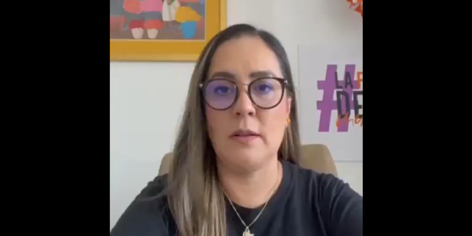 La candidata a gobernadora del estado de Morelos, Jessica Ortega se solidariza con los hechos de anoche en NL