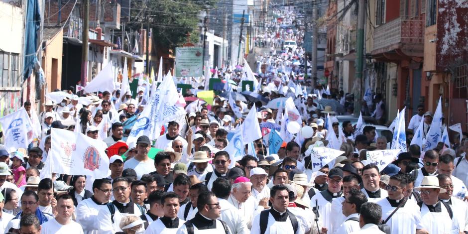 Miles de ciudadanos de Morelos marcharon para exigir paz, el pasado 18 de mayo.