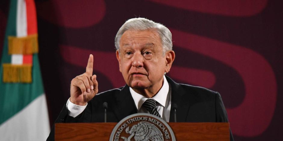 Andrés Manuel López Obrador, presidente de México, ofreció su conferencia de prensa este 3 de junio del 2024, desde Palacio Nacional, en CDMX.