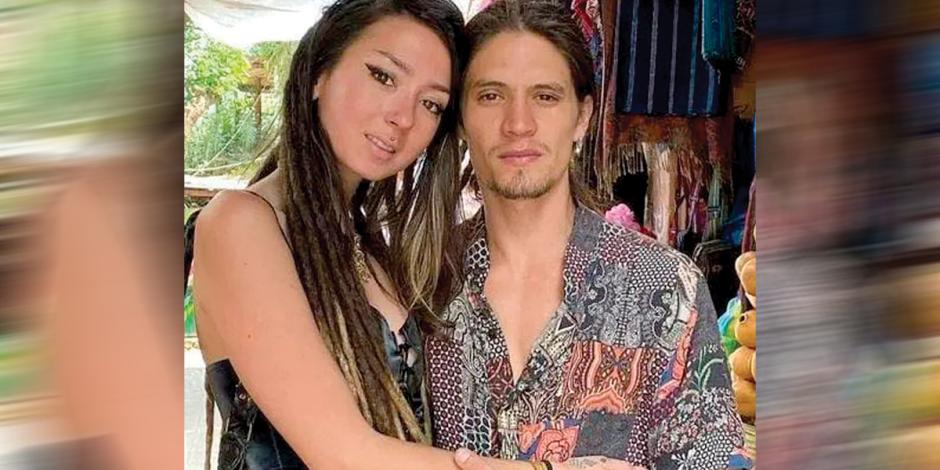 Orión Hernández y su novia Shani Louk, en imagen de archivo.