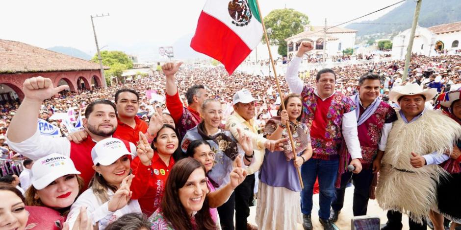 Xóchitl Gálvez dice que su gobierno garantizará derechos de pueblos indígenas
