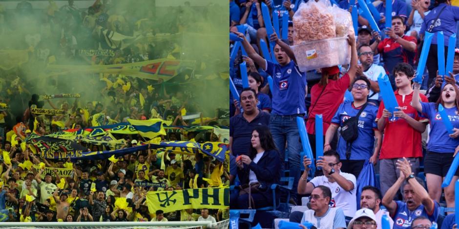 Seguidores de América y Cruz Azul habrían planeado entrar gratis al Estadio Azteca.
