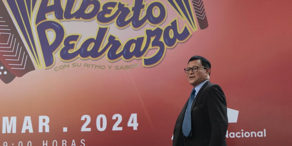 Alberto Pedraza, en la CDMX en 2023.