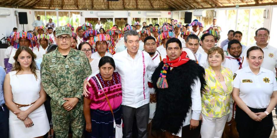 Celebran 2 años de paz entre Chenalhó y Aldama, Chiapas.