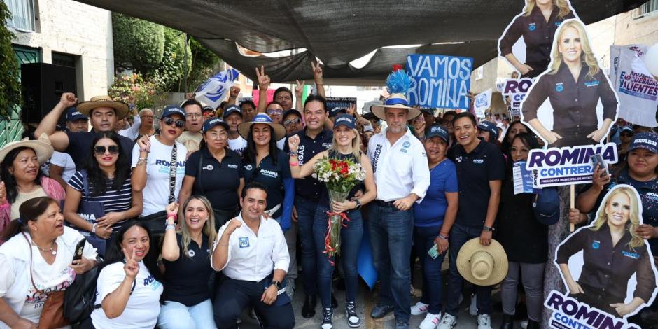 Romina Contreras, candidata a la Presidencia Municipal de Huixquilucan