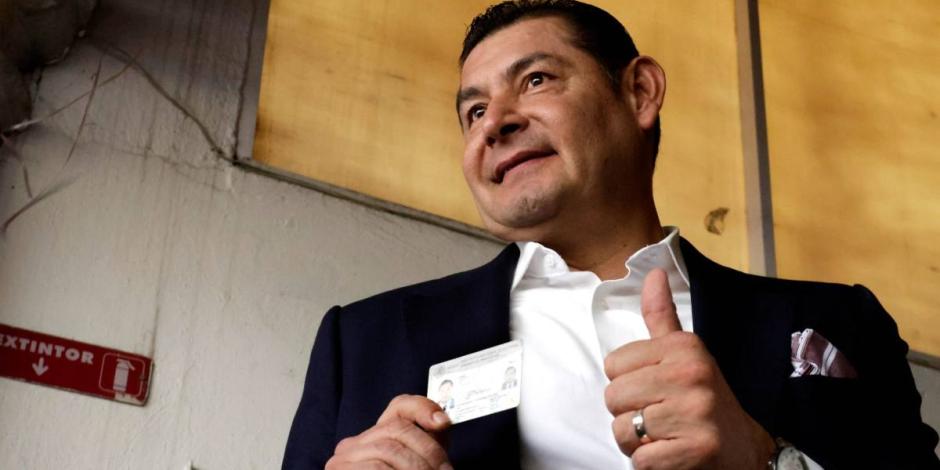 Alejandro Armenta tiene ventaja de 27 puntos en Puebla, según Conteo Rápido