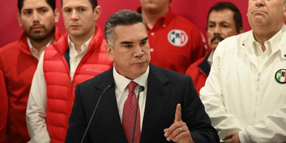 Alejandro Moreno, presidente nacional del PRI.