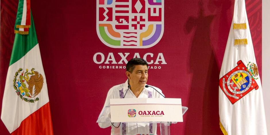 Salomón Jara, gobernador de Oaxaca.