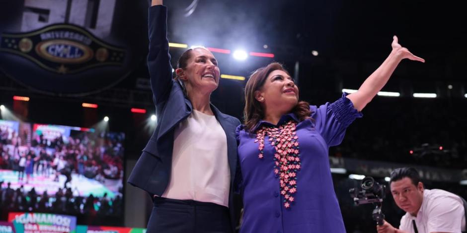 Claudia Sheinbaum felicita a Clara Brugada por su triunfo como Jefa de Gobierno de la Ciudad de México.