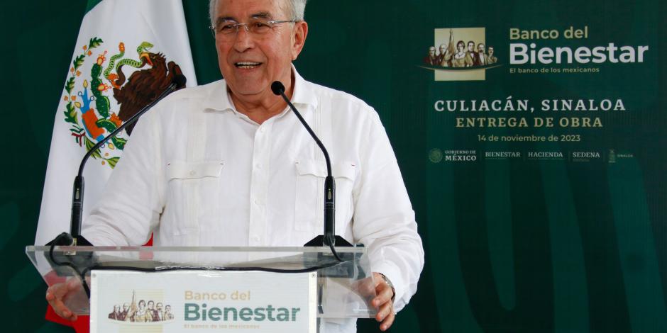 Rubén Rpcha Moya, gobernador de Sinaloa