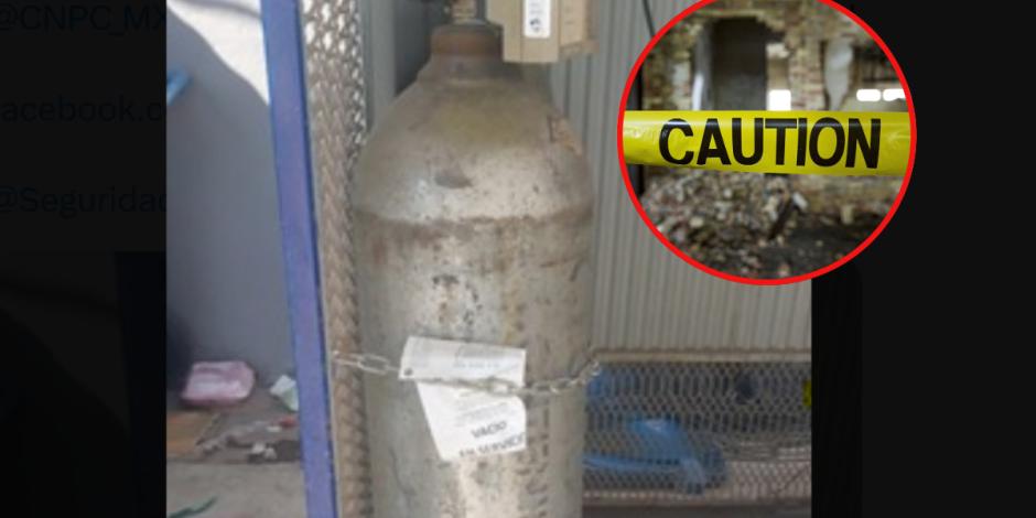 Alertan por robo de cilindro de gas cloro en Celaya