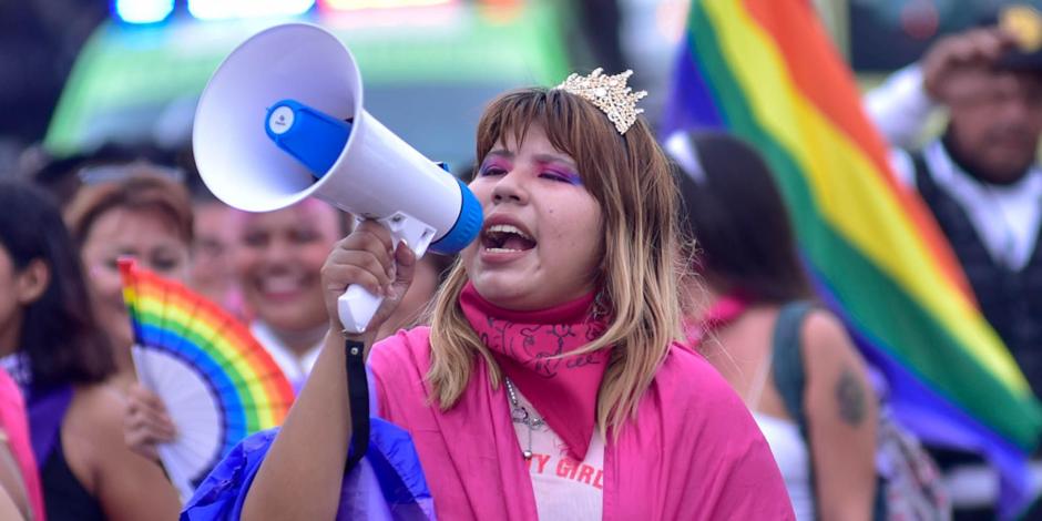 Marcha lésbico-bisexual, el pasado 8 de junio, en Acapulco, Guerrero.