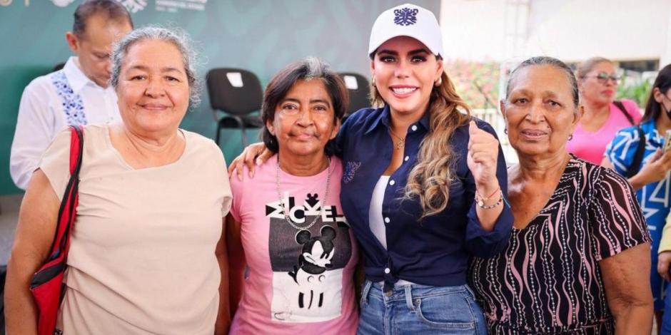 Vamos a consolidar la transformación de la salud en Guerrero, afirma Evelyn Salgado.