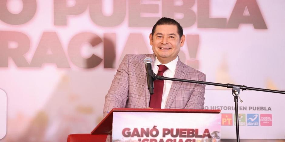 Alejandro Armenta, próximo gobernador de Puebla.