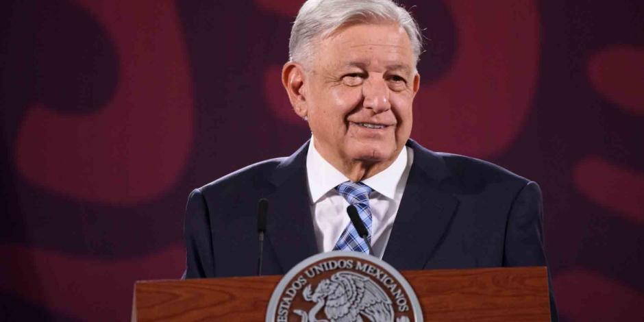 Andrés Manuel López Obrador, presidente de México, ofrece su conferencia de prensa este jueves 20 de junio del 2024, desde Palacio Nacional, en CDMX.