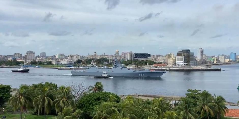 'Amenaza' rusa en el Caribe abandona La Habana tras visita de 5 días.