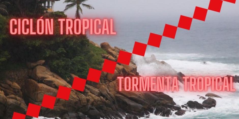 Estas son las diferencias entre tormenta tropical y ciclón tropical.