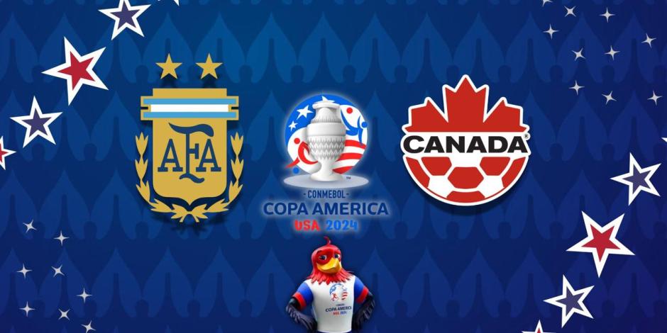 Argentina y Canadá miden fuerzas en el juego inaugural de la Copa América 2024.