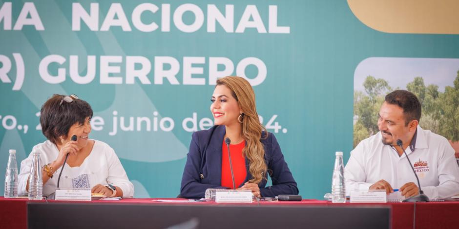 La gobernadora constitucional de Guerrero, Evelyn Salgado Pineda.