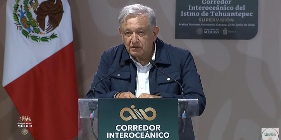 El Presidente López Obrador aseguró que si Claudia Sheinbaum no hubiera ganado, adversarios iban a quitar programas de bienestar.