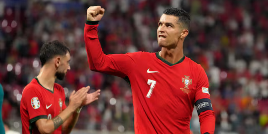 Cristiano Ronaldo celebra triunfo de Portugal en la fase de grupos de la Eurocopa 2024