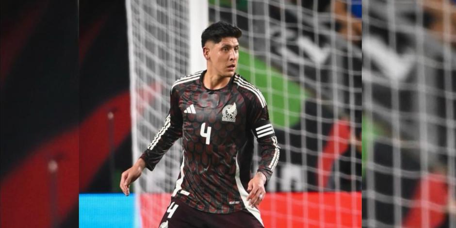 Edson Álvarez en el México vs Jamaica, de la Copa América 2024