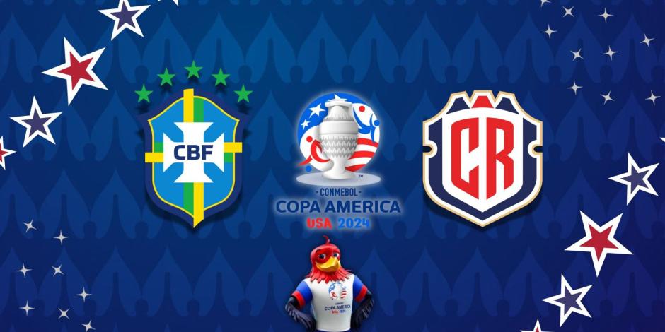 Brasil y Costa Rica inician su aventura en la Copa América 2024.