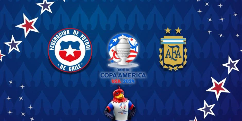 Chile y Argentina juegan en la fase de grupos de la Copa América 2024