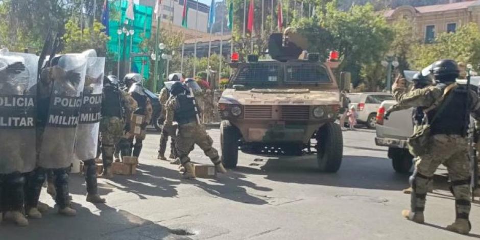 Reportan movimientos irregulares del ejército boliviano