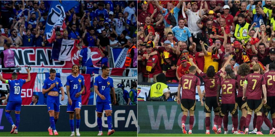 Francia vs Bélgica, serie más pareja de octavos de la Euro