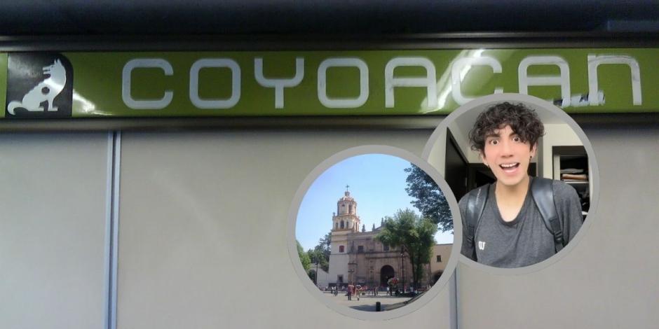 Tiktoker denunció que Metro Coyoacán no está en Coyoacán.