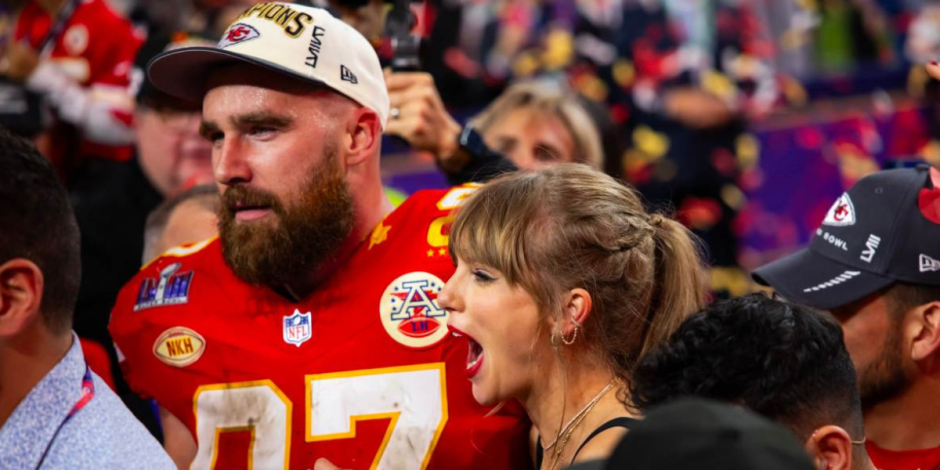NFL lleva a la pantalla grande la historia de amor entre Taylor Swift y Travis Kelce