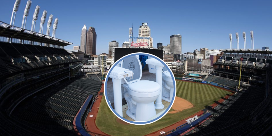 Progressive Field de los Cleveland Guardians tendrá una nueva fila de asientos en forma de inodoro