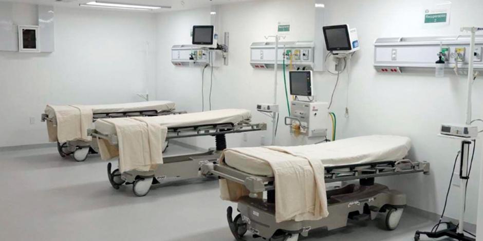 Sala de traumachoque del Hospital General Dr. Rubén Leñero, ubicado en la Ciudad de México.