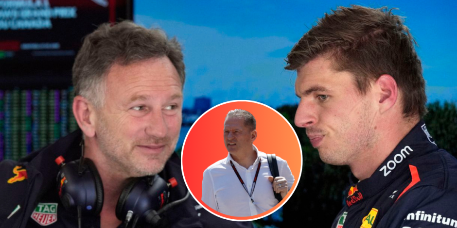 Jos Verstappen y Christian Horner vuelven a entrar en controversia en el GP de Austria