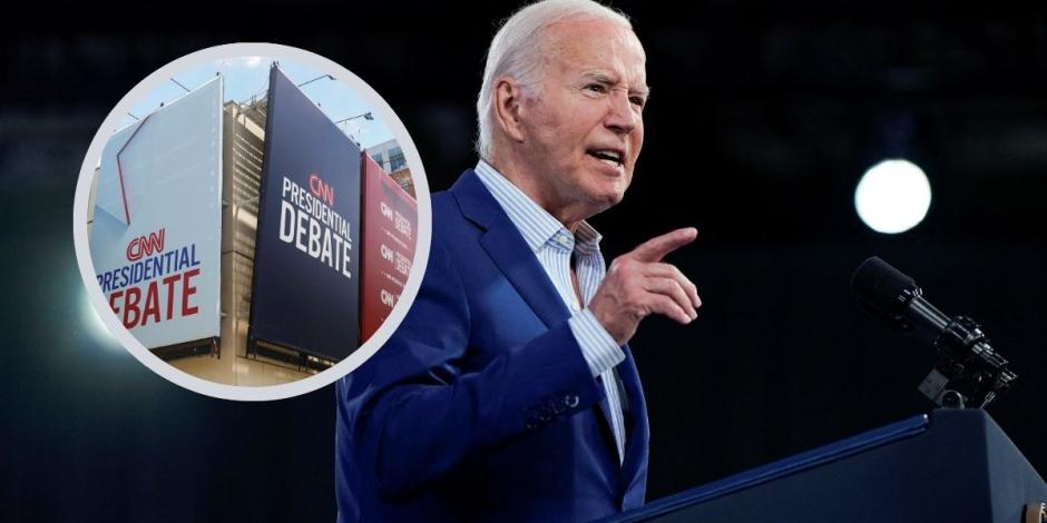 Joe Biden reconoce mala participación en debate presidencial.