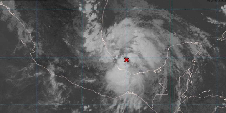 Se forma la Depresión Tropical Tres en el sur del Golfo de México