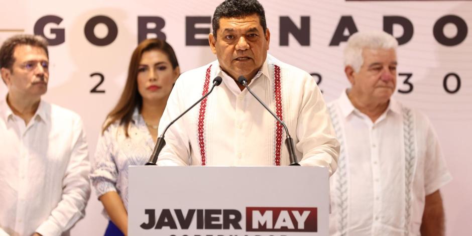 Javier May, próximo gobernador de Tabasco.