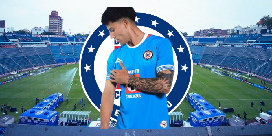 Cruz Azul presenta a Jorge Sánchez como su refuerzo para el Apertura 2024