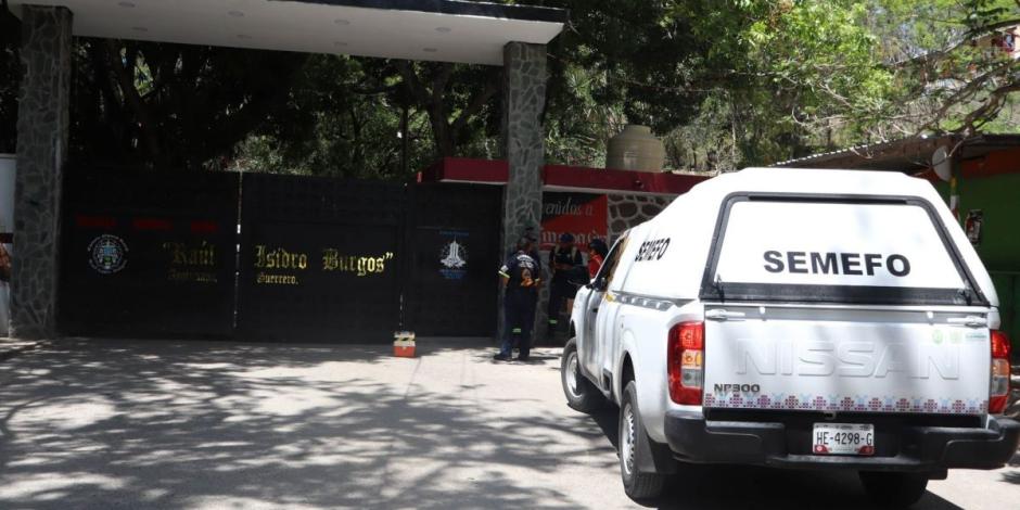 Inician investigación por muerte de un normalista de Ayotzinapa tras explosión en la escuela “Raúl Isidro Burgos”.