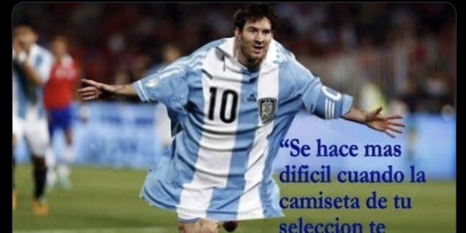 Lionel Messi no se salvó de los memes tras el sufrido triunfo de Argentina sobre Ecuador en cuartos de final de Copa América.