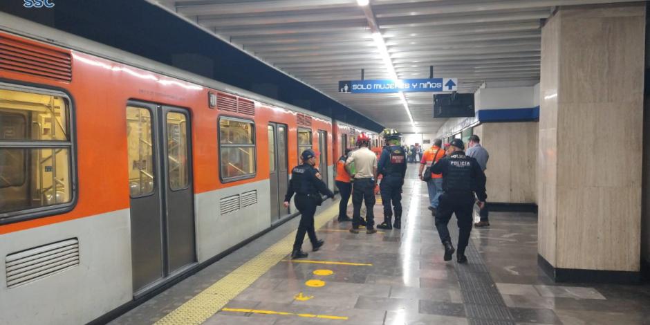 SSC suspende a policía de la CDMX que apareció en video de Luna Bella en el Metro