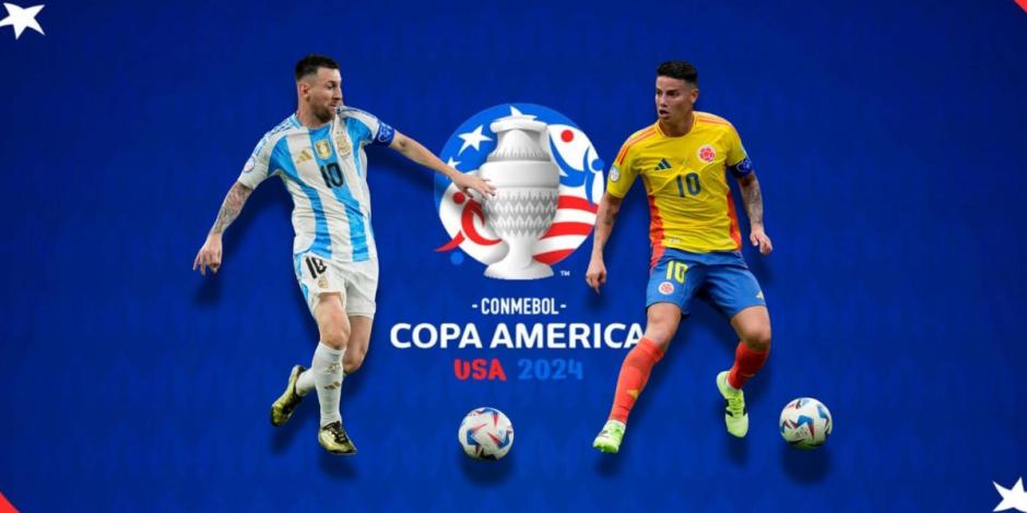 Argentina y Colombia van por el título de la Copa América 2024.