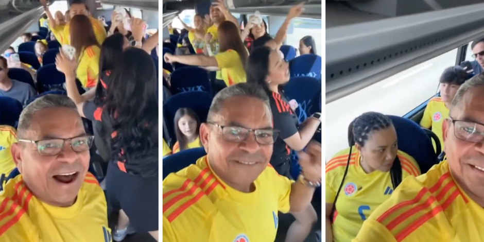 Papá de Luis Díaz, mediocampista del Liverpool, festeja el triunfo de Colombia