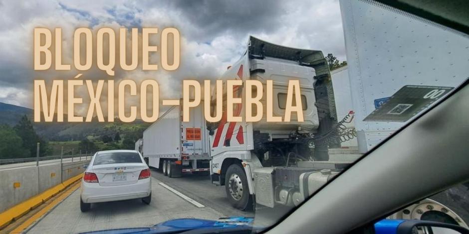 Esto pasó en la autopista México - Puebla hoy viernes 12 de julio de 2024.