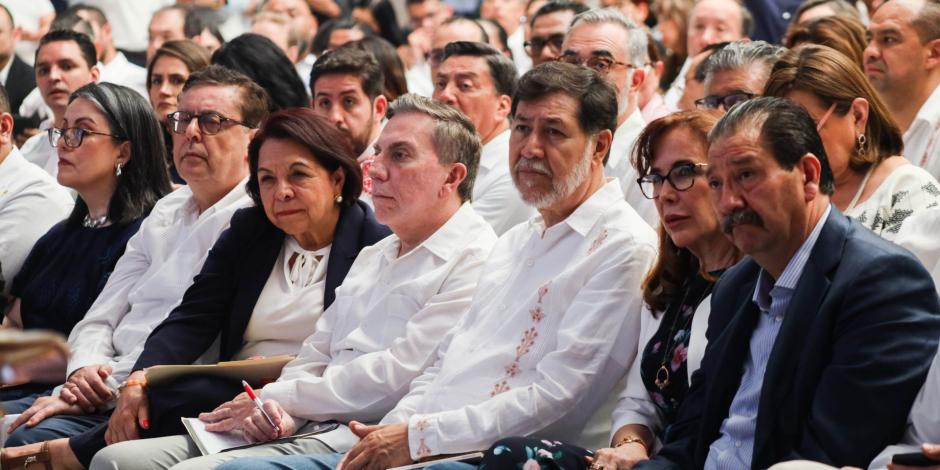 Gerardo Fernández Noroña rechaza la reducción de plurinominales y defiende la reelección.