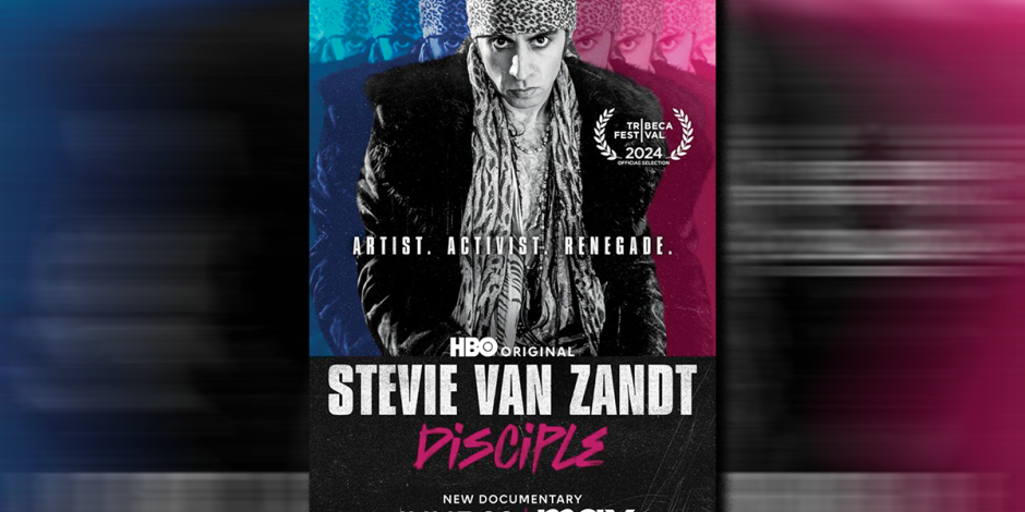 Poster del documental sobre Steven Van Zandt